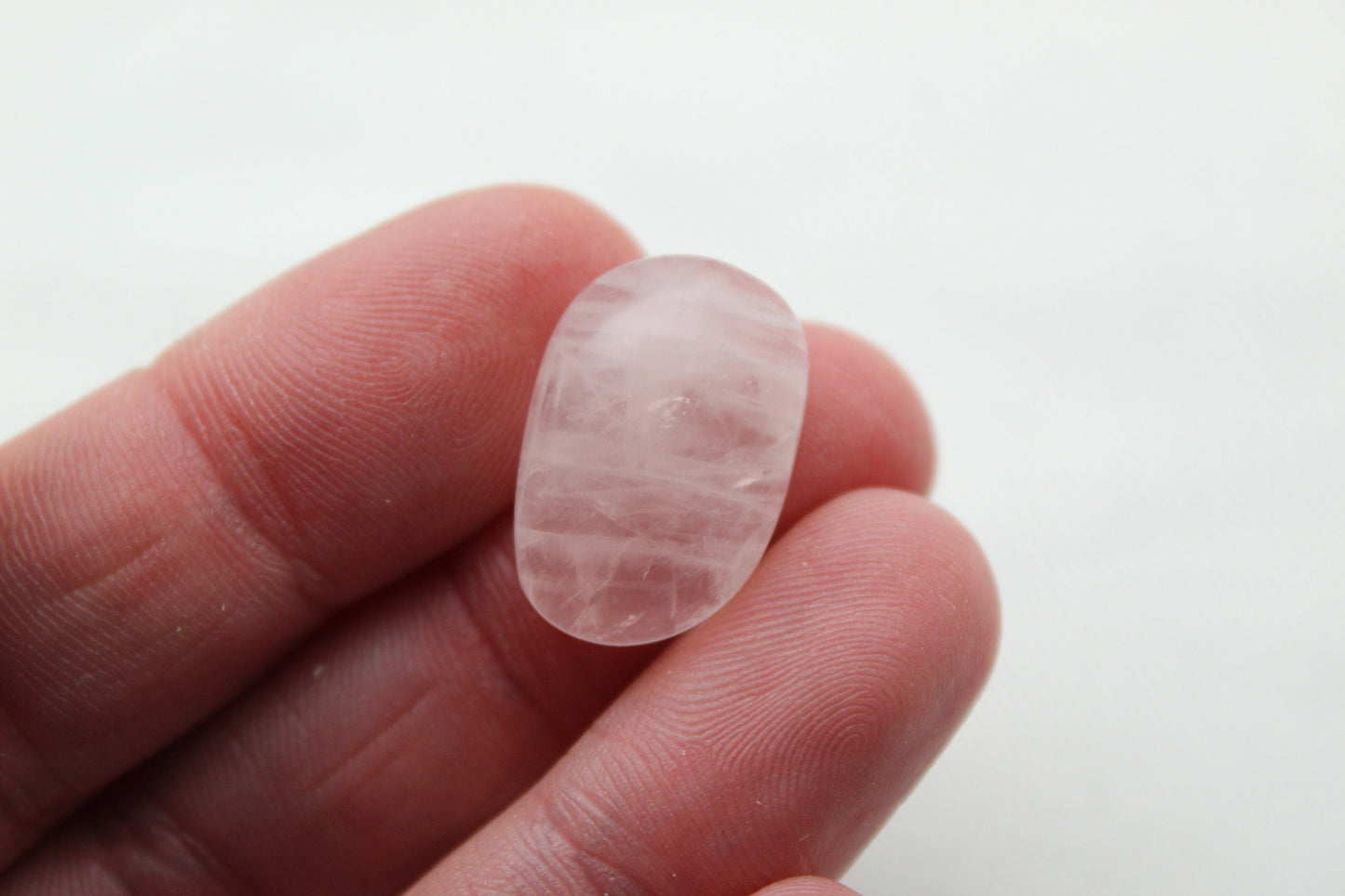 Forme libre petit quartz rose cabochon gemme rose