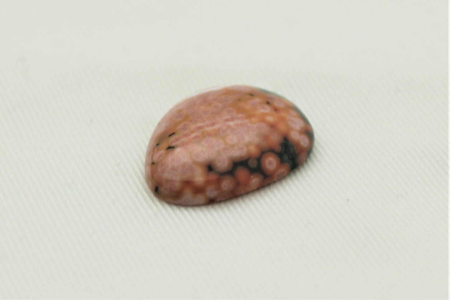 Ocean Jasper Cabochon Gemstone pierre verte rose de forme libre