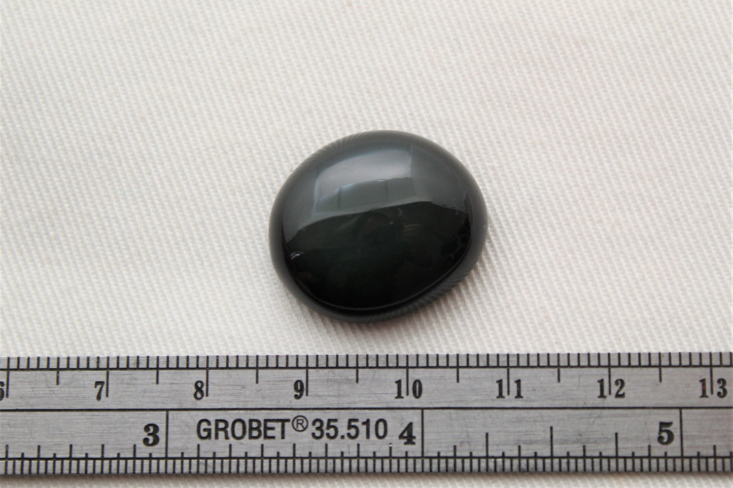 Rainbow Obsidian Cabochon freeform Gemstone noir